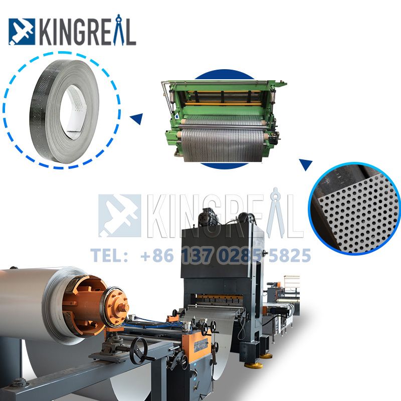 Алуминиумска перфорирана машина за сечење намотки