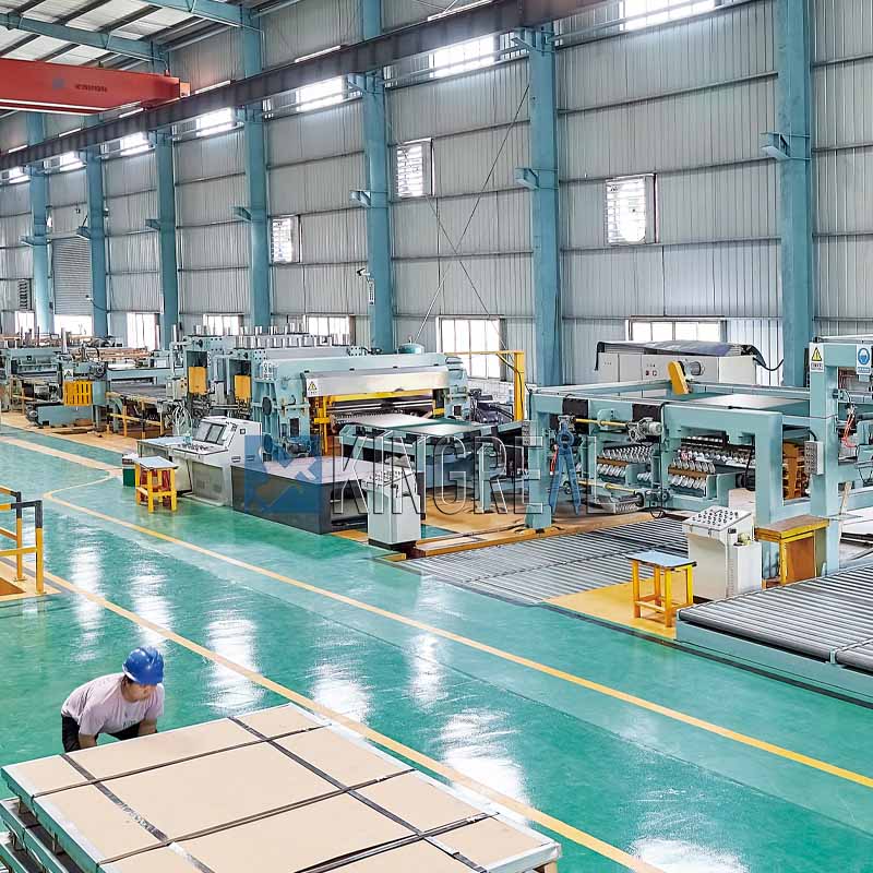 medium gauge cut to length machine