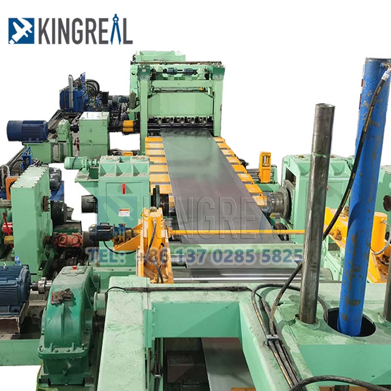 heavy gauge cut to length machine