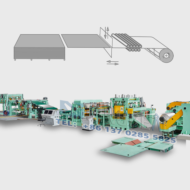 Машина за сечење на метал до должина
